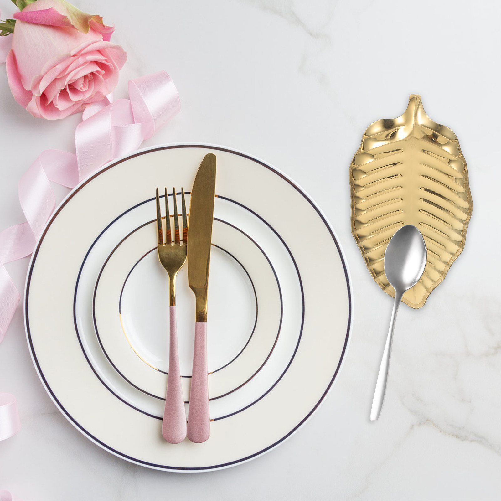 Kitchen With Baking Station - Suporte Multifuncional de Aço Inoxidável Dourado