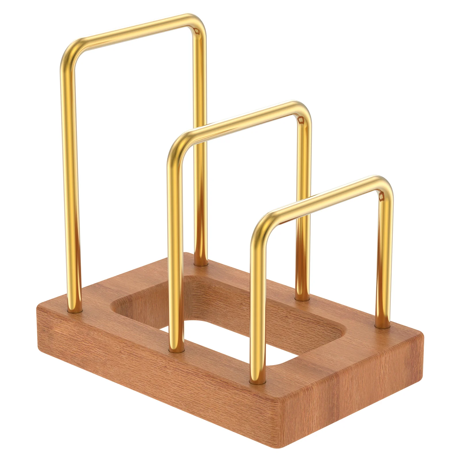 Kitchen Cabinet Baking Organizer - Suporte para Tampas de Panela e