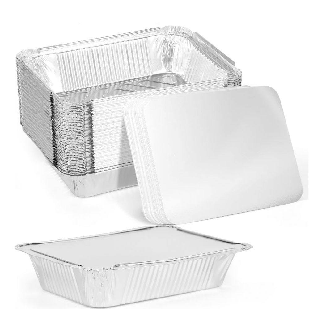 Kitchen Baking Containers - 10 pçs novo com tampas bandejas
