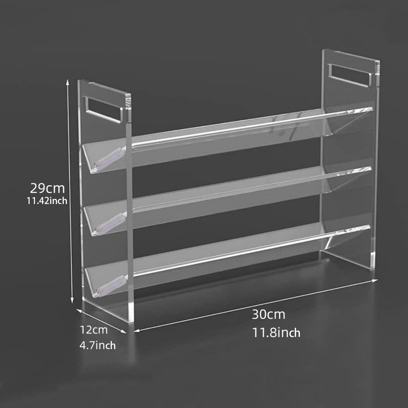 Kitchen Cabinet Baking Organizer - Suporte Organizador de Acrílico para Temperos,