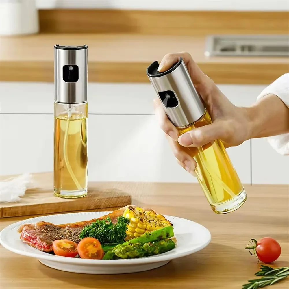 Kitchen Glass Baking Set - Pulverizador de óleo de vidro para