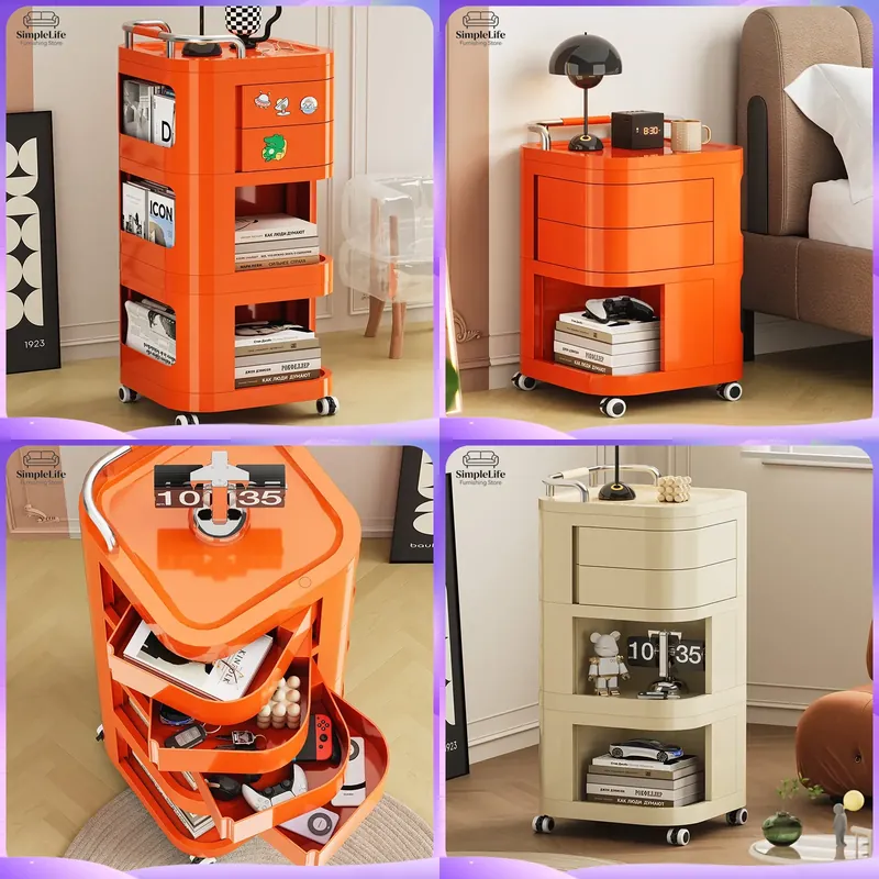 Kitchen With Baking Station - Carrinho de Cozinha com Rodas, Carrinho
