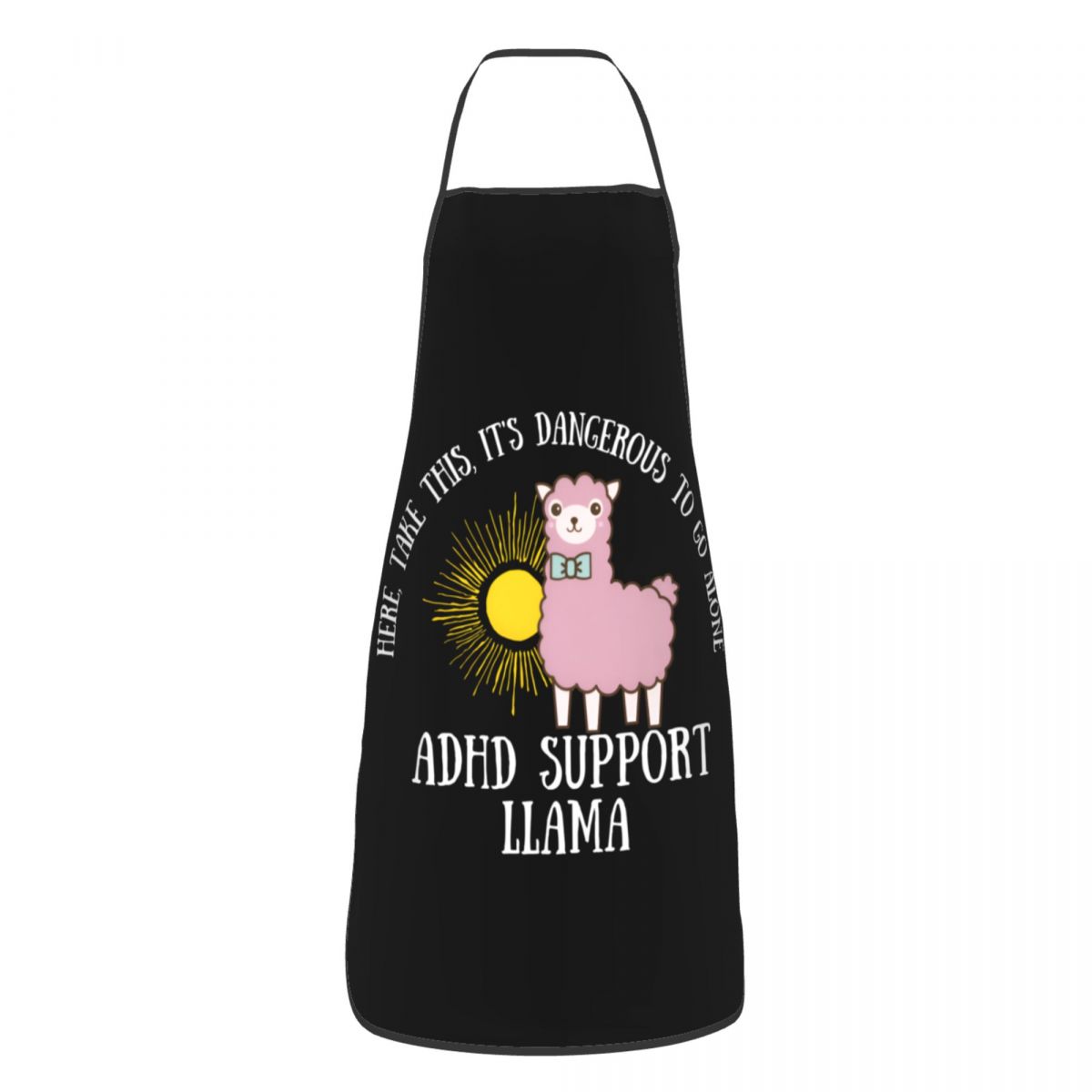 Kitchen Baking Quotes - Avental unissex com suporte para tdah,