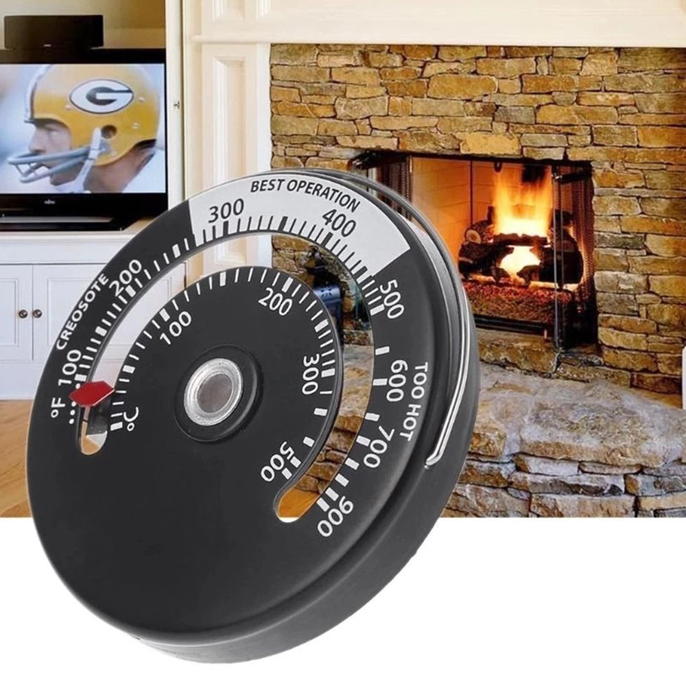 Oven Thermometer Analog - Hermômetro magnético fogão a lenha aquecedor