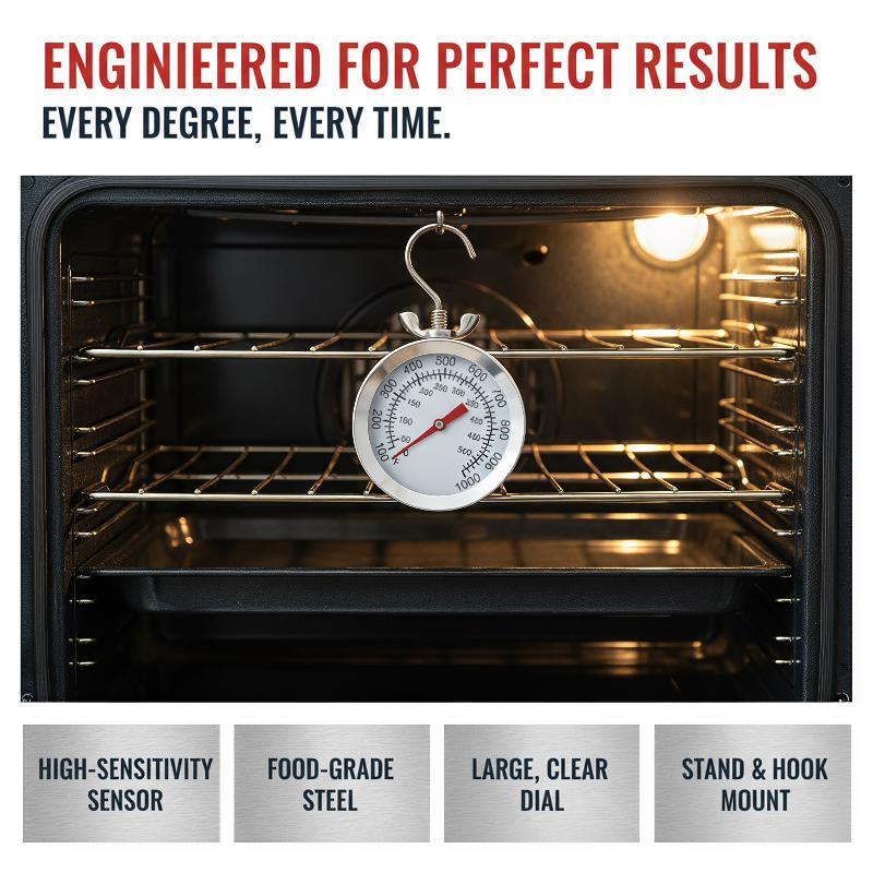Termômetro para Churrasqueira  - Oven Thermometer Analog avaliação e preço