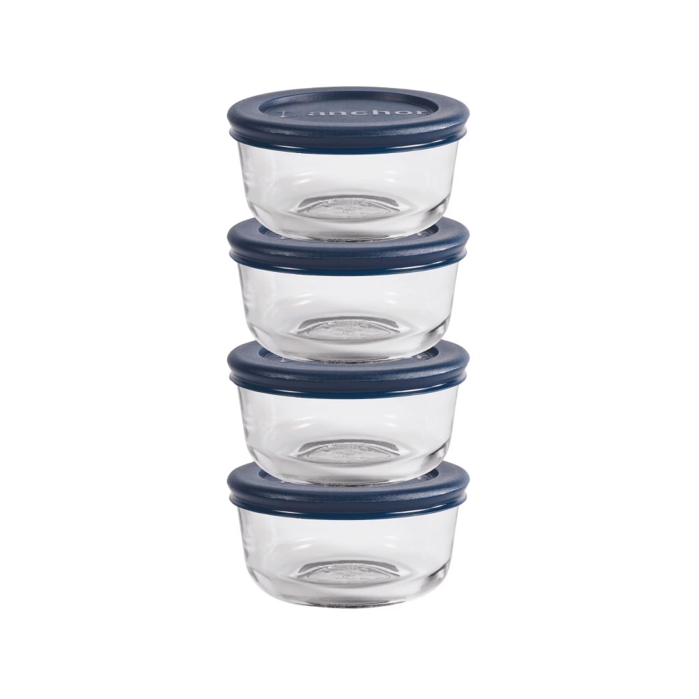 Conjunto de 4 Recipientes de V - Kitchen Glass Baking Set avaliação e preço