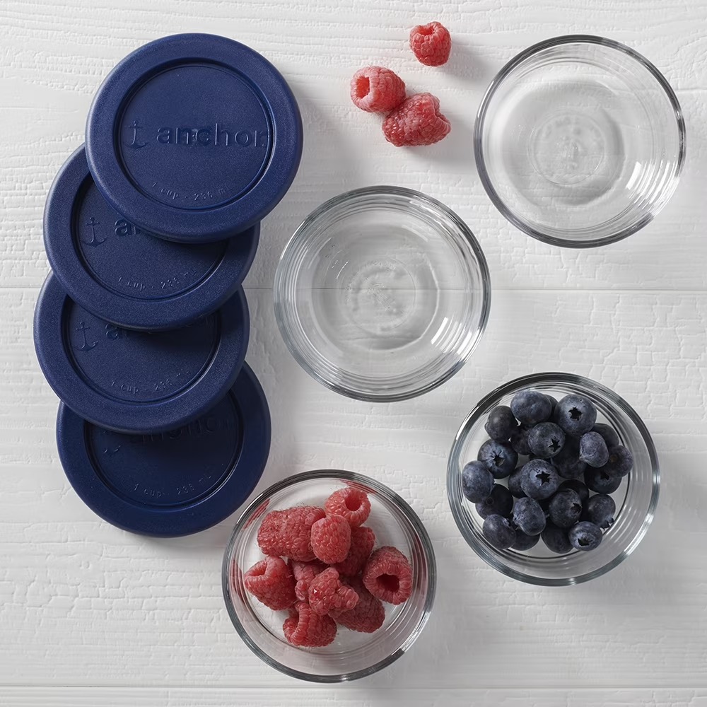Conjunto de 4 Recipientes de V - Kitchen Glass Baking Set avaliação e preço