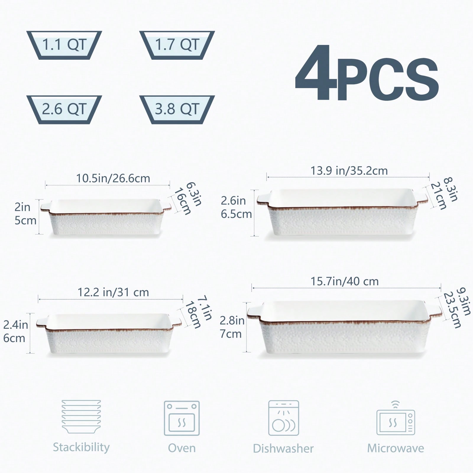 Assadeiras para Forno, Conjunt - Kitchen Glass Baking Set avaliação e preço