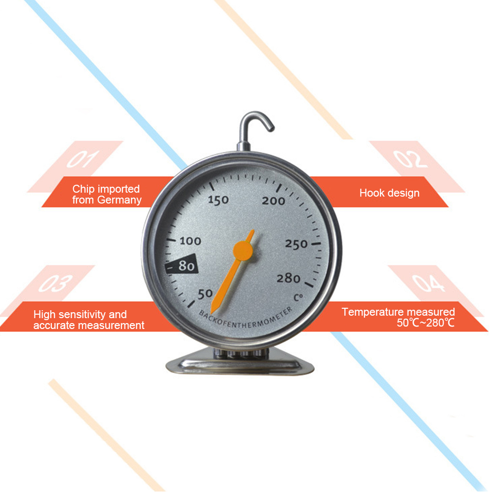 Termômetro de forno 50-280 cel - Oven Thermometer Analog avaliação e preço