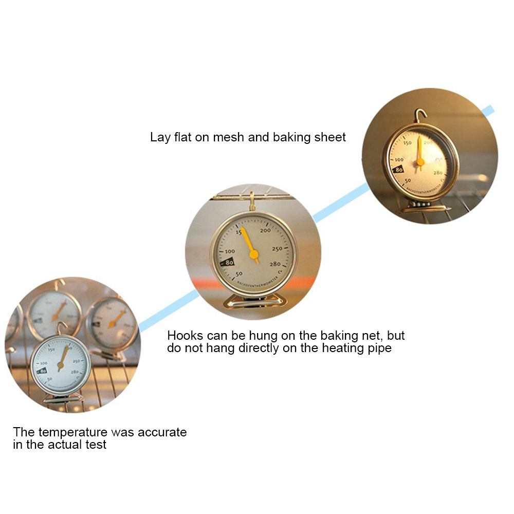 Termômetro de forno 50-280 cel - Oven Thermometer Analog avaliação e preço