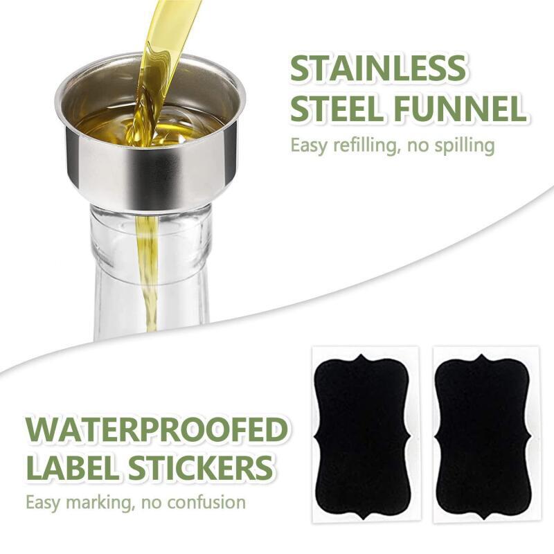 Dispensador de Óleo e Vinagre  - Kitchen Glass Baking Set avaliação e preço
