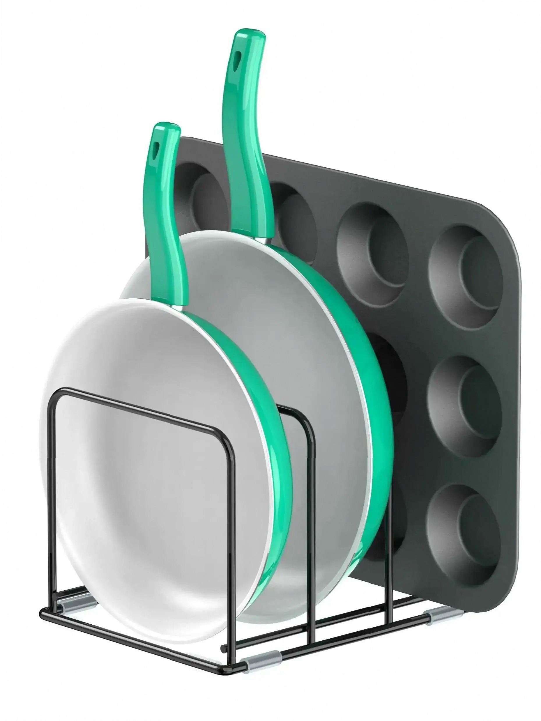Organizador de Panelas para Ar - Kitchen Cabinet Baking Organizer avaliação e preço