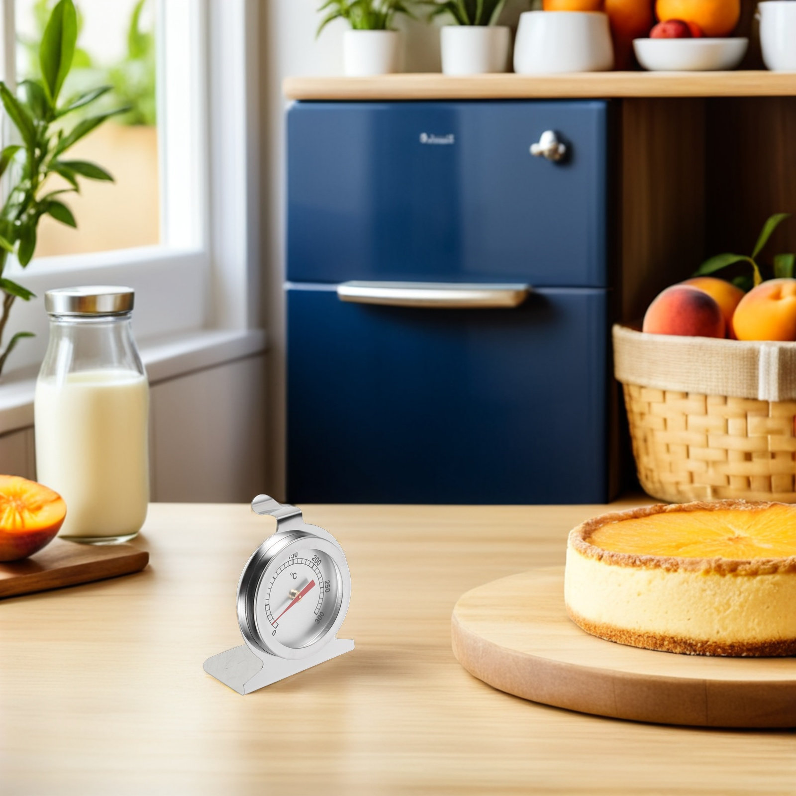 Termômetro de Forno em Aço Ino - Oven Thermometer Analog avaliação e preço