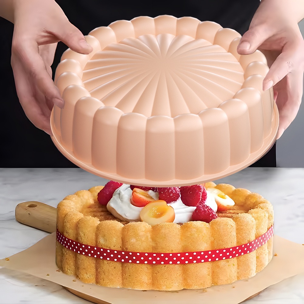 Silicone charlotte bolo pan an - Kitchen Oven Baking Pans avaliação e preço
