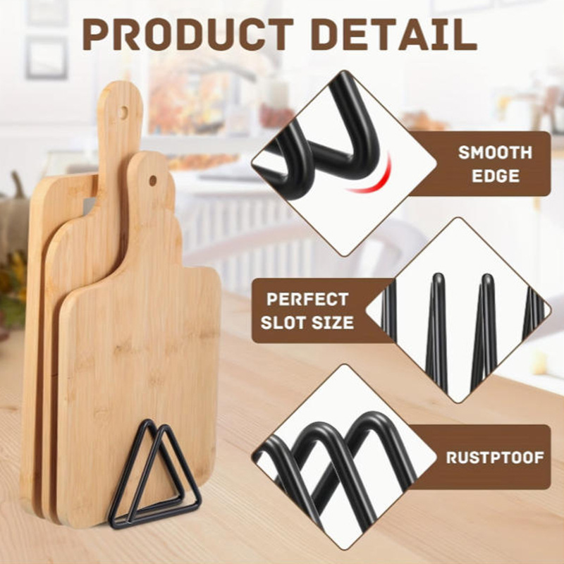 Suporte Triangular para Tábuas - Kitchen Cabinet Baking Organizer avaliação e preço