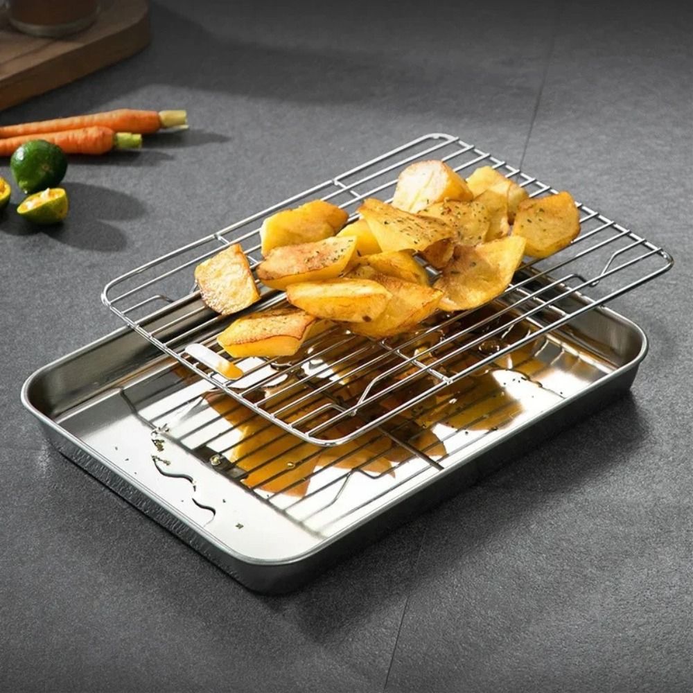 Assadeira Portátil Antiaderent - Kitchen Oven Baking Pans avaliação e preço