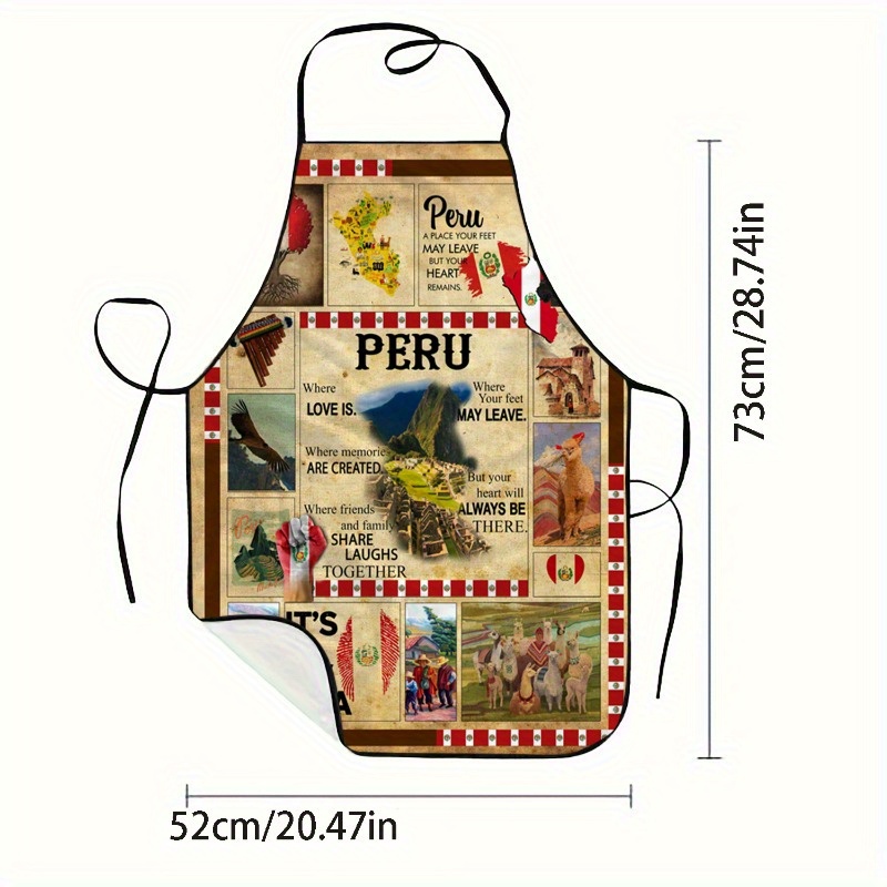 1pc peru inspirado citações co - Kitchen Baking Quotes avaliação e preço