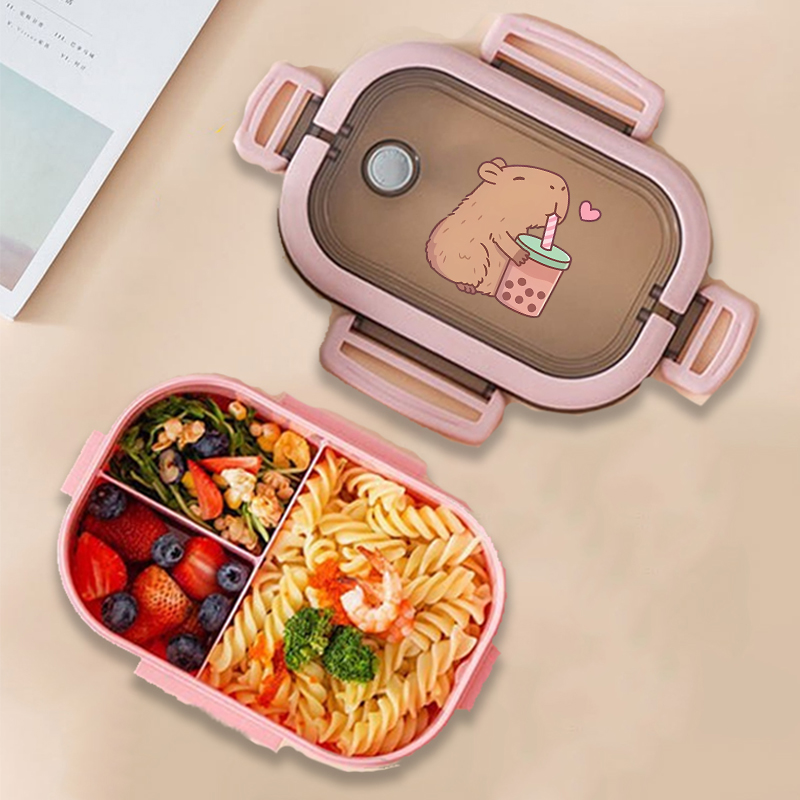 Capivara bento lancheira anime - Kitchen Baking Storage avaliação e preço