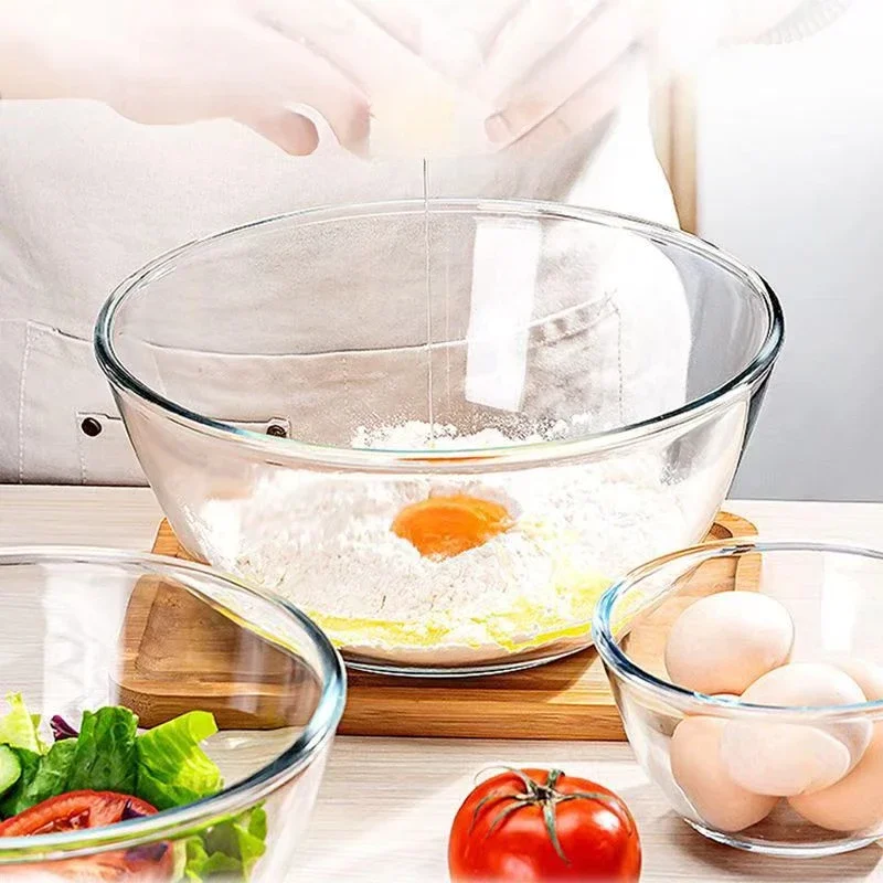 Tigela de vidro para cozinha,  - Kitchen Glass Baking Set avaliação e preço
