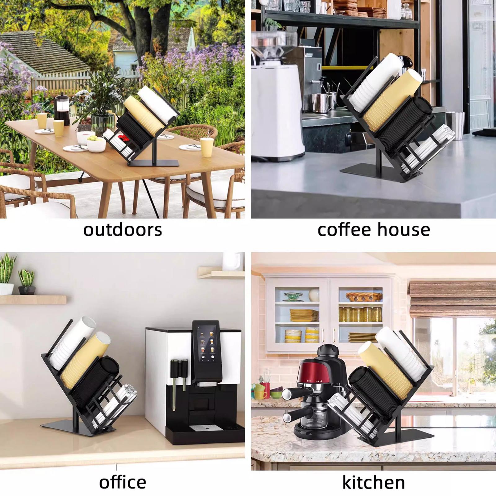Suporte Organizador de Copos d - Kitchen Cabinet Baking Organizer avaliação e preço
