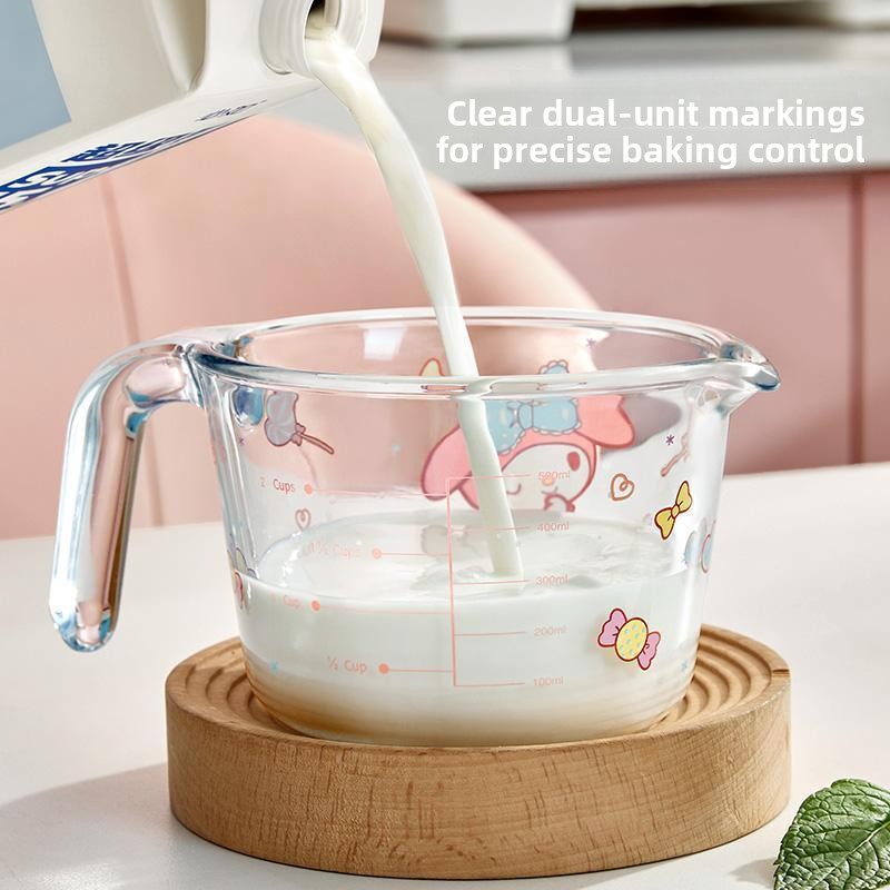 Copo Medidor de Vidro com Desi - Kitchen Glass Baking Set avaliação e preço