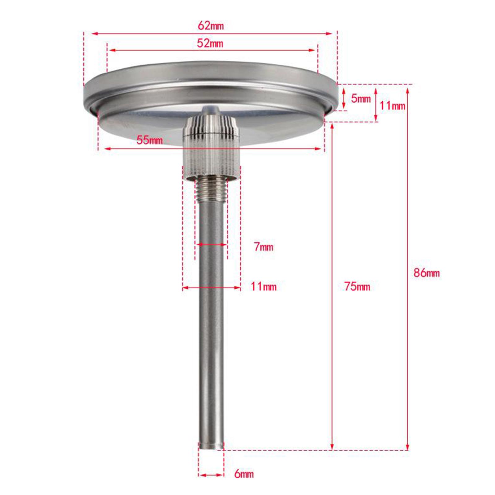 Termômetro Analógico de Aço In - Oven Thermometer Analog avaliação e preço