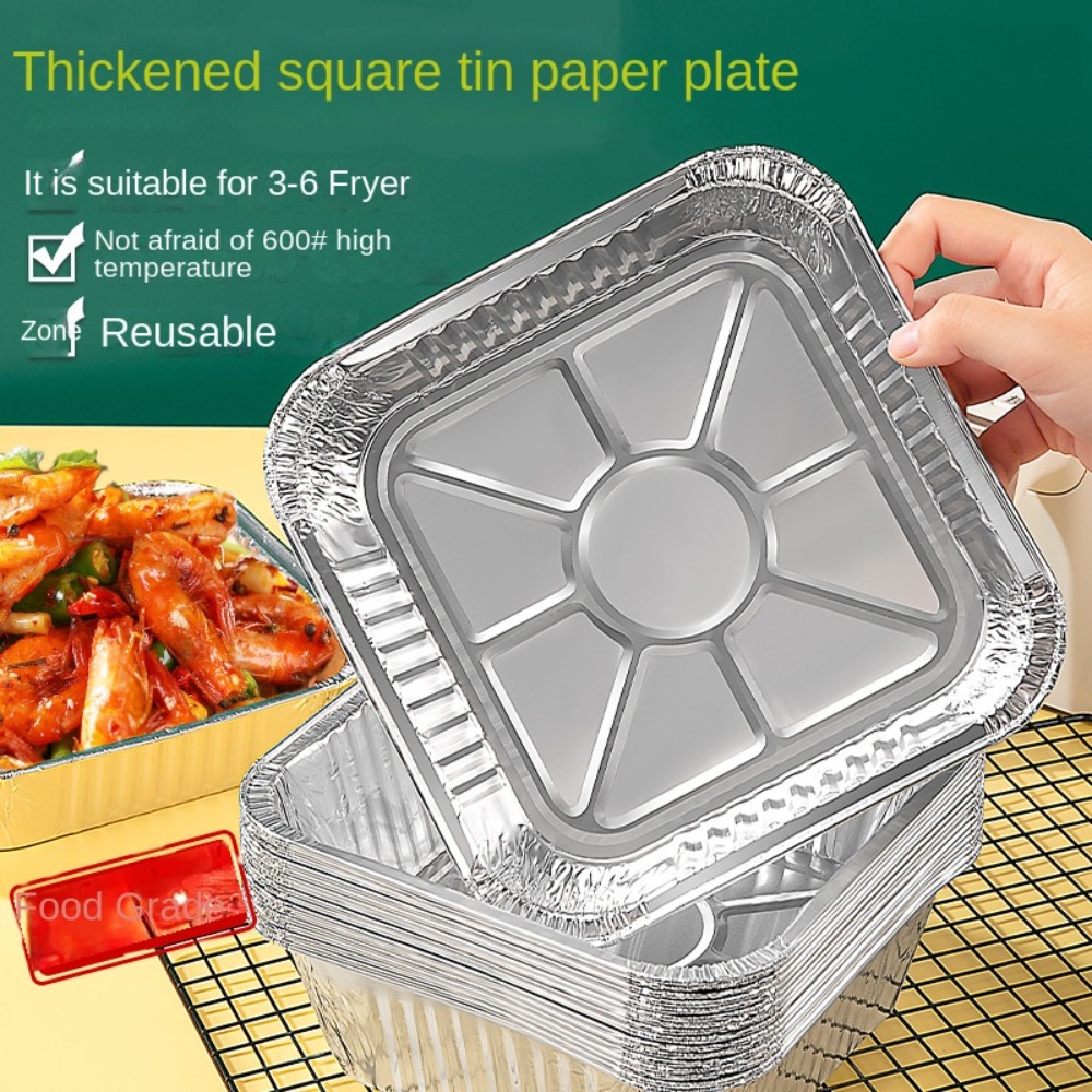 Panela de alumínio para fritad - Kitchen Baking Containers avaliação e preço