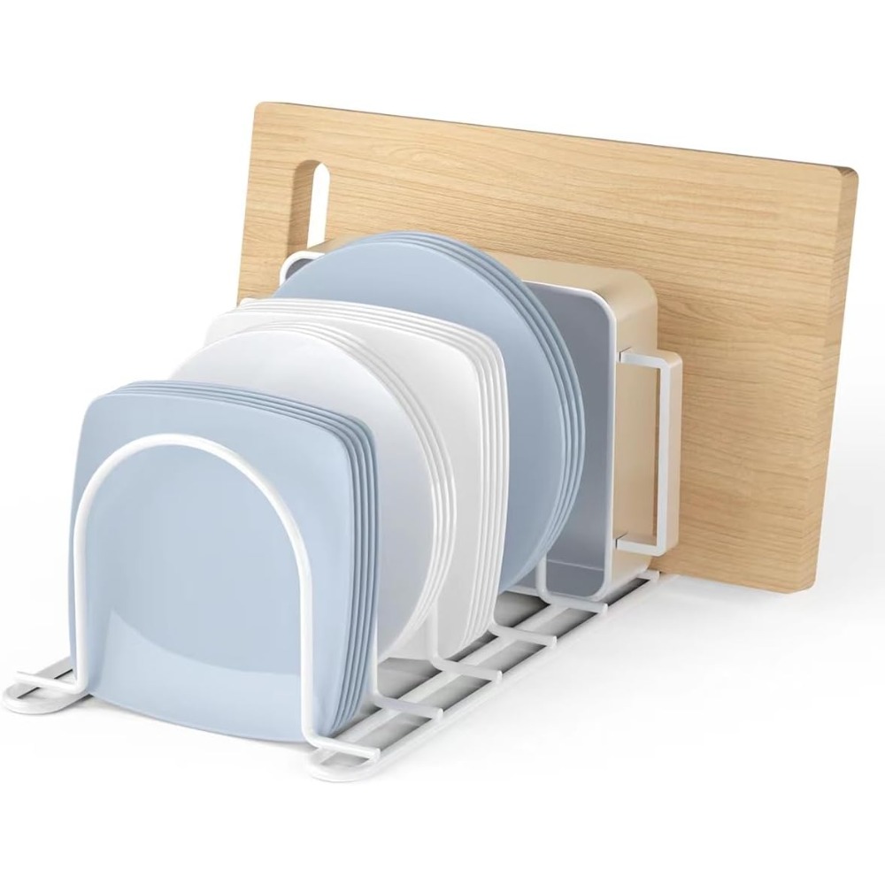 Organizador Vertical de Pratos - Kitchen Cabinet Baking Organizer avaliação e preço