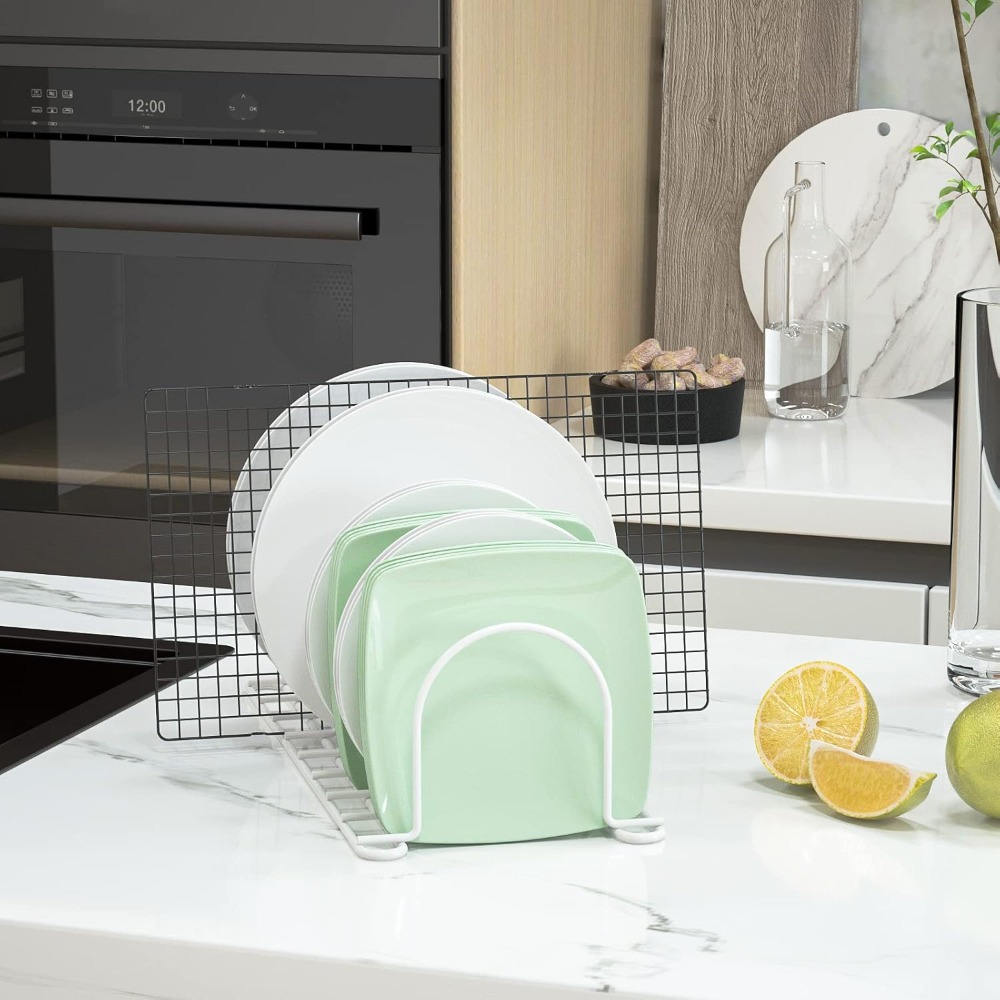 Organizador Vertical de Pratos - Kitchen Cabinet Baking Organizer avaliação e preço