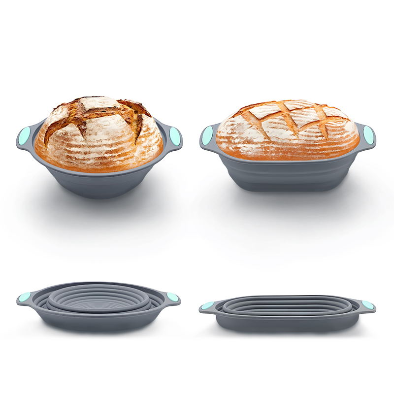 1PC Cesto de Silicone Dobrável - Kitchen Tools For Baking avaliação e preço