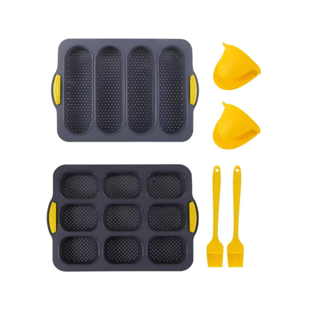 Conjunto de Formas de Silicone - Kitchen Oven Baking Pans avaliação e preço