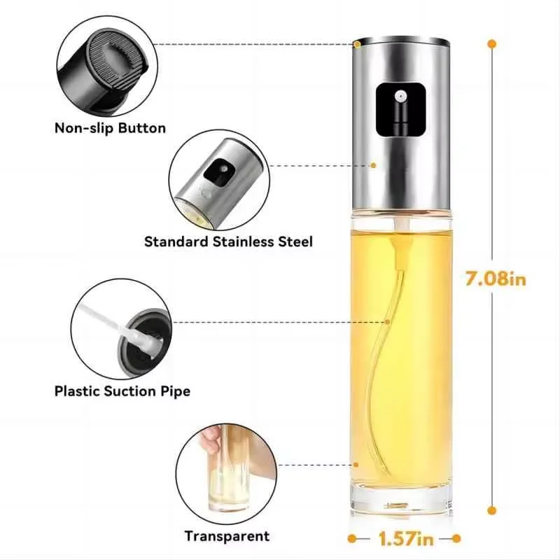 Pulverizador de óleo de vidro  - Kitchen Glass Baking Set avaliação e preço