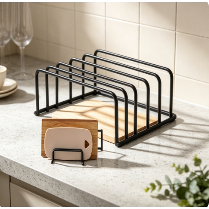 Suporte Organizador de Tábuas  - Kitchen Cabinet Baking Organizer avaliação e preço