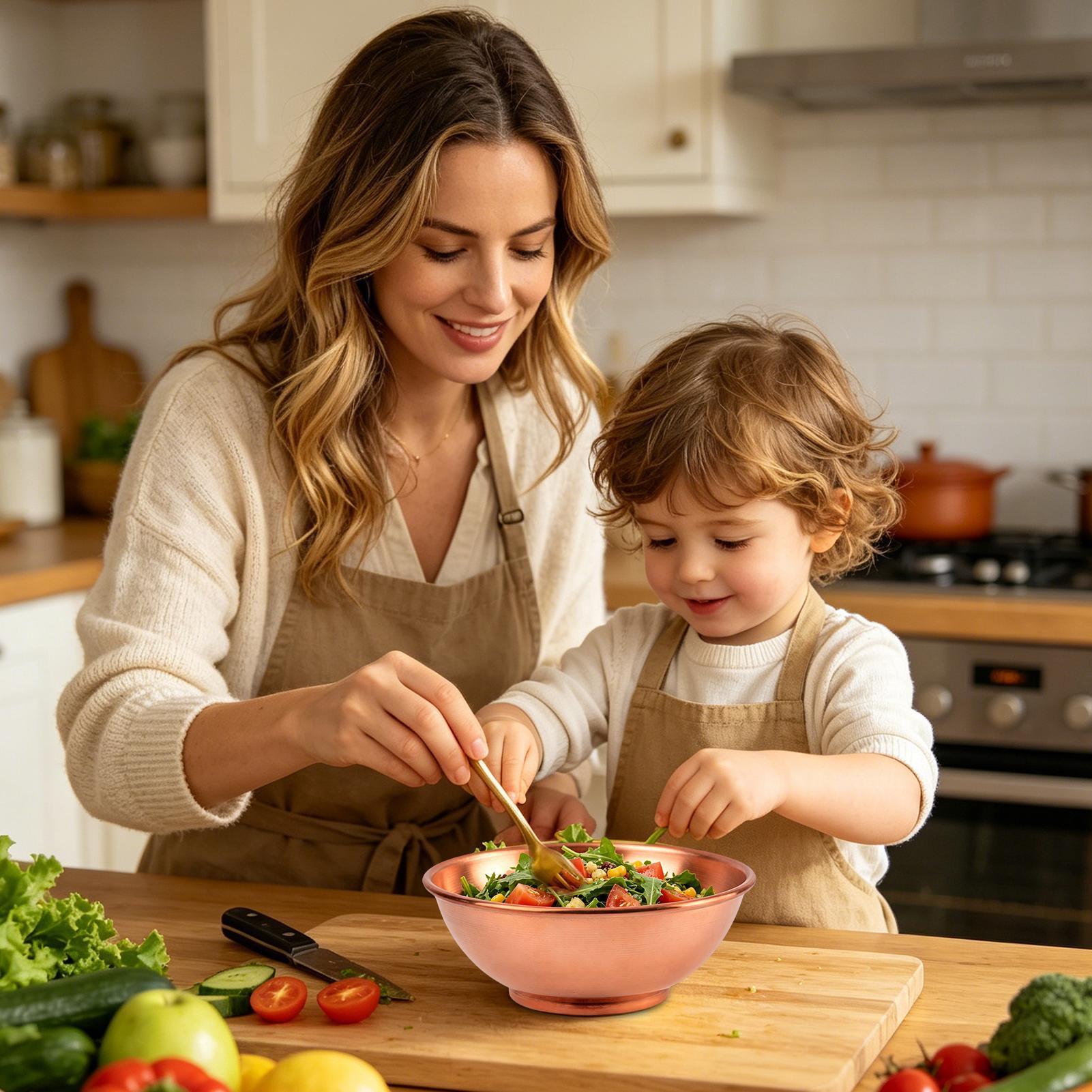 Tigela de Cobre Grande para Ar - Kitchen Baking Containers avaliação e preço