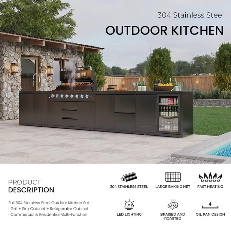 Estação de Churrasco para Cozi - Kitchen With Baking Station avaliação e preço