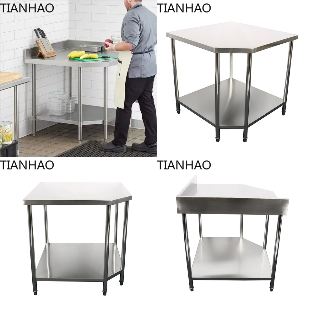 Bancada Comercial de Aço Inoxi - Kitchen With Baking Station avaliação e preço