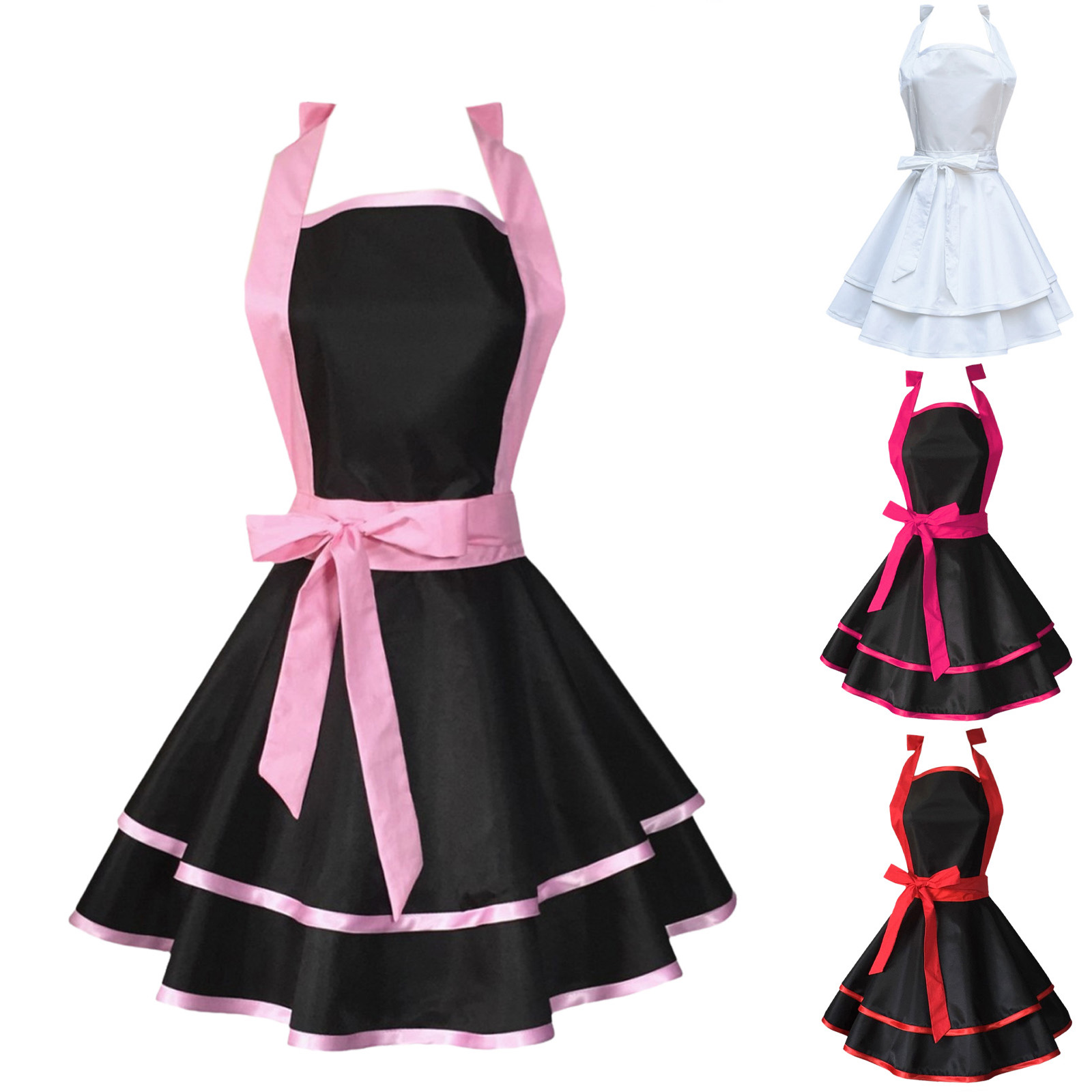 Moda 50s avental capa de cintu - Kitchen Baking Unit avaliação e preço