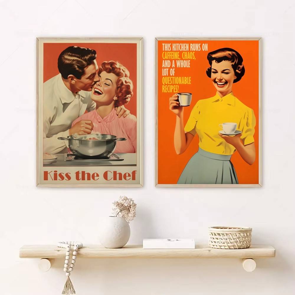 Pôster de Papel com Citação Re - Kitchen Baking Quotes avaliação e preço