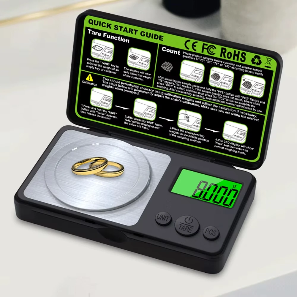 Balança Digital Mini para Joia - Mini Kitchen Baking avaliação e preço