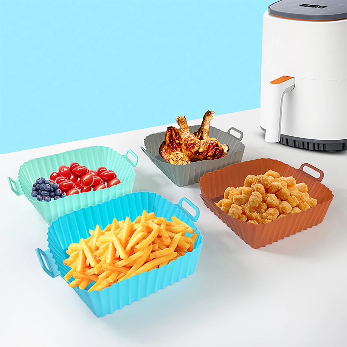 Forma de Silicone para Fritade - Kitchen Oven Baking Pans avaliação e preço